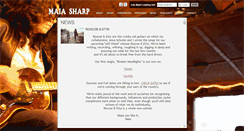 Desktop Screenshot of maiasharp.com