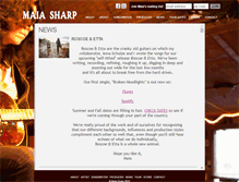 Tablet Screenshot of maiasharp.com